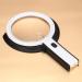 Folding Magnifying Glass 2 Times/5 Times High-Definition Hand-Held Lamp with a Rechargeable Desktop Magnifying Glass Magnifiers - Buy Online on GoSupps.com