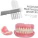Minkissy 6-Pack Hard Toothbrushes for Dentures | Dental Care Accessories | Multi-Layer Cleaning Brushes - Buy Online on GoSupps.com