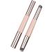 Lip Brush Silicone Lip Applicator - Portable Lip Oil Brush with Round Head Portable Makeup Accessories Lip Oil Brush with Lid Soft Double Head Lipstick Brush for Everyday Use pink - Buy Online on GoSupps.com