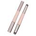 Silicone Lip Applicator - Reusable Lip Gloss Applicator Multi-purpose Lipstick Gloss Makeup Brush Tool Soft Double-Head Lip Oil Brush with Lid for Women and Girls Pink