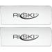 RiSki Ski Wax Scraper Blade - Set of 2 Plexi Blades (5 mm) | International Shipping Available - Buy Online on GoSupps.com
