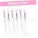6pcs Silicone Lip Brush Set - Lipstick & Lip Mask Applicators | Makeup Tools for Beauty & Eyeshadow - Buy Online on GoSupps.com