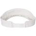 Custom Embroidered Flexfit 8110 Adjustable Visor Cap - White - Buy Online on GoSupps.com