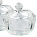 Fomiyes 2PC Clear Nail Art Acrylic Dappen Bowls - Glass Crystal Cups with Lids for Manicure Care Tools - Buy Online on GoSupps.com