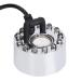 Youthink fog maker 12 LED light color change ultrasound manure maker fog manufacturer destroyed water well for water well pond pot stone garden washbasin EU