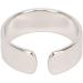 Adjustable Silver Fatigue Relief Magnetic Ring - Stylish Metal Jewelry Accessories - Buy Online on GoSupps.com