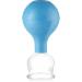 Pulox Cupping Glass Set of 3 - Real Glass with Suction Balls (40mm 52mm 62mm) - Blue - International Shipping Available - Buy Online on GoSupps.com