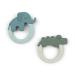 Done by Deer Teething Ring Set - 2 Silicone Deer Friends in Green/Blue | Eco-Friendly Baby Gifts | International Shipping - Buy Online on GoSupps.com