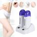 Portable Roll-On Wax Warmer for Smooth Hair Removal | 3 Types & EU220V Heating Base - Ideal for Men & Women - Buy Online on GoSupps.com