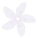 Healifty 10 Pairs Silicone Nose Pads Anti-Slip Bridge Soft Nose Pads for Eyeglasses (Transparent)