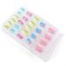 24 Pcs Rainbow Gradient Children False Nails - Pre-glue Press on Fake Nails Tips for Ages 6+ - Buy Online on GoSupps.com