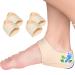 Heel Cups for Heel Pain (4PCS Adjustable Breathable) Plantar Fasciitis Heel Protectors  Heel Cushion  Heel Support  Heel Cups for Plantar Fasciitis  Tendinitis  Heel Spur  Aching Feet Relieve