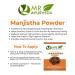Sheltr 100% Organic Manjistha Powder for Skin Whitening, Face, and Hair | No Added Chemicals - 100g - Buy Online on GoSupps.com