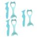 Baluue 6 Pcs Eyeliner Make up Eye Makeup Tool Eyeliner Applicator Tool Eyeshadow Scrubber