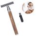 Premium Long Handle Safety Razor | Double-Sided Manual Razor for Men & Women - Best Shaving Experience - Buy Online on GoSupps.com