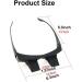 CHANGAR Prism Glasses - Horizontal Reading Spectacles for Lazy Bed Reading | Unique Gifts for Comfortable Watching & Reading - Buy Online on GoSupps.com