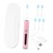 Homsfou 1 set of electrical toothbrush usb toothbrush dentists cleaning toothbrush toothbrushes for body care portable toothbrush household cleaning brush child ABS