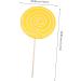 Veemoon 2pcs Photography Accessories Wedding Cake Decor Lollipop Photot Props Rainbow Swirl Pops Candy Ornaments Large Lollipop Cutouts Models Lollipop Crafts Giant Bamboo Child Candy Cane - Buy Online on GoSupps.com