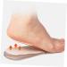 FRCOLOR 1 Set Half Size Heel Pad Shoes Height Increase Pads Supple Heel Insoles Unisex Heel Pads Insoles Men Invisible Pad Inner Heightened Cushions Unisex Heightened Heel Pads Heel Lift - Buy Online on GoSupps.com