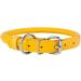 Collardirect Handmade Padded Round Leather Dog Collar - Softly Rolled Adjustable for Small & Large Pets in 7 Colors (35-40 cm) - Buy Online on GoSupps.com