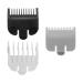 dieyyuca 3 Pieces Universal Hair Clipper Limit Comb Limit Comb Hair Cutting Tools Electric Clipper Tweezer 1.5mm/3mm/4.5mm