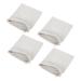 PLAFOPE 4pcs Hair Dryer Storage Bag Hairdryer Bag Drawstring Bag Organizer for Traveling Bags Fabric 33.00X30.00X0.50CM Light Grey