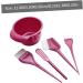 DOITOOL 1 Set Hairdressing Tool Home Highlight Kit Hair Coloring Tools Professional Hair Color Cream Mixer Mixture Diy Salon Tool Pro Tools Abs Hair Comb Hair Dye Red - Buy Online on GoSupps.com