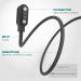Lamshaw Magnetic USB Charger for Coros Heart Monitor - Replacement Cable (2 Pieces: Black & White) - Buy Online on GoSupps.com