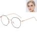 HOUSON blue light filter glasses women anti blue light glasses polygon computer glasses blocking uv glasses for women men