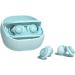 Serenes Peaceful Slumbers Silicone Ear Plugs Block Noise for Sleep and Travel Sound Insulation Hearing Protection Pack of 2 Blue - Buy Online on GoSupps.com