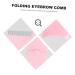 NOLITOY Eyelash & Eyebrow Grooming Tool Set | 2pcs Folding Eyebrow Combs & Mascara Applicator - Portable Eyebrow Makeup Brush - Buy Online on GoSupps.com