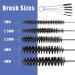 4 Set Airbrush Spray Gun Wash Cleaning Tools Needle Nozzle Brush Glass Cleaning Pot Holder - Buy Online on GoSupps.com