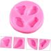 TEHAUX 9 pcs Supplies Silicone DIY Gems Making Casting Diamond Mold Baking Gadget Candy Chocolate Shape 7X7X1CMx3pcs Pinkx3pcs - Buy Online on GoSupps.com