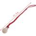 Lisanl Leather Pacifier Chain for Babies - Red Pacifier Holder & Accessory - Buy Online on GoSupps.com