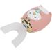 Kids Electric U-Shaped Silicone Toothbrush | Rechargeable Sonic Toothbrush (Pink) | Cartoon Design | IPX7 Waterproof | Ages 6-14 - Buy Online on GoSupps.com