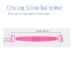 Silicone Bath Body Brush Exfoliating Back Scrubber - Easy to Clean, Eco Friendly, Long Lasting - Pink - Buy Online on GoSupps.com