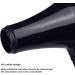 Professional Hair Dryer with Diffuser for Curly Hair Power Dry Lightweight DC Motor Hair Dryer Negative Ion Fast Drying Time and Low Noise For Household Travel Office (EU plug (220V) Black) EU plug (220V) Black - Buy Online on GoSupps.com
