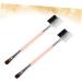 Ipetboom 1 Face Makeup Brushes Professional Cosmetics Brush Duo Eyebrow Brush Eyeshadow Makeup Brush Eyebrow Applicator Eyebrow Comb Brush Eyebrow Spoolie Miss Eyelash Beauty Tools Pink - Buy Online on GoSupps.com