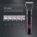 Buy 360 Degree Smart Hair Clippers for Men Electric Hair Clipper Kit with LCD Display & Charging Station - Buy Online on GoSupps.com