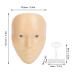 5D Makeup Practice Face Set - Silicone Detachable Eyes for Artists | Improve Skills & Easy to Clean | Reusable Cosmetic Practice Face (Yellow Skin - Buy Online on GoSupps.com