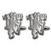 Manchester United Chrome Cufflinks