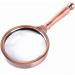 Magnifiers Handheld Convenient Double Lens Magnifier Compatible with Elderly Reading High-end Gift Gift Magnifier Reading Book Check Coins Insects Rocks Maps Seniors and Kids - Buy Online on GoSupps.com