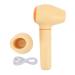 Portable Baby Hair Dryer Constant Temperature Cordless Blow Dryer with Adjustable Wind Speed and Smart Control USB Rechargeable for Infant and Toddler Care (Yellow)
