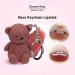 3 Colors Keychain Bear Lipsticks Matte Lip Mud Set - Long-Lasting, Moisturizing Lip Gloss - Waterproof - Velvet Matte Finish - 2 in 1 Bear Keychain Face Lip Glaze - (4+5+6) - Buy Online on GoSupps.com