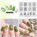 Christmas Tree Pattern Nail Art Stamping Plate - Alexnailart CH007 - Buy Online on GoSupps.com