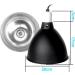 LytLStrox 200W Reptile Heat Lamp Holder Set Lampshade Clip and BS Plug for E27 UVA/UVB Bulbs Ideal Fixture for Tortoise Lizard Snake Spider Chick Pets in Terrariums - Buy Online on GoSupps.com