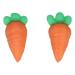 FunCakes Sugar Carrots Decorations Set of 16 - Perfect for Baking & Cake Decorating | International Shipping Available - Buy Online on GoSupps.com