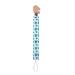 Baby Clip Pacifier Chain Holder | 30cm Toddler & Newborn Teething Toy - Wooden Clip & Strap - Buy Online on GoSupps.com