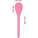 Manual Massage Hammer Anggrek Long - Dual-Sided Back Tapper for Muscle Relief & Relaxation | Pink Body Massager - Buy Online on GoSupps.com