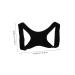 PLAFOPE Belt Shoulder Rest Holder Brace Support Belt Posture Band Black Polyester - Buy Online on GoSupps.com